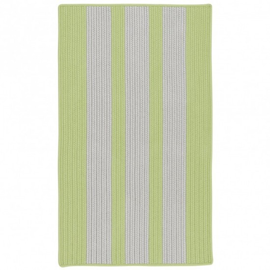 Colonial Mills Rug Everglades Vertical Stripe Horizon Green Rectangle