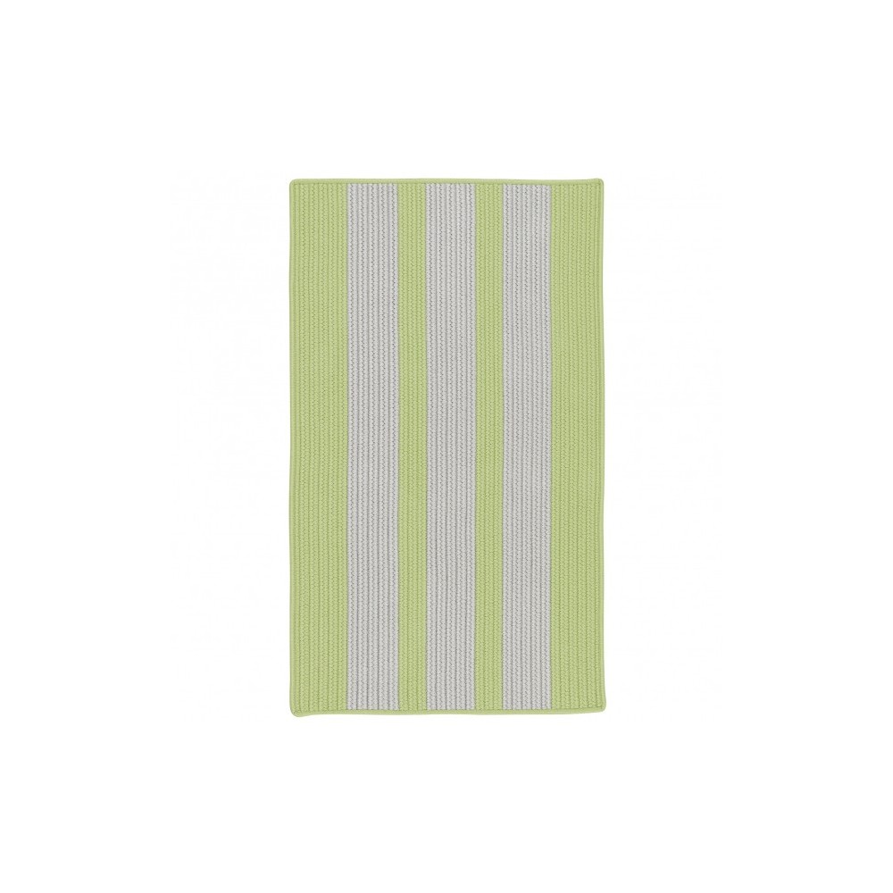 Colonial Mills Rug Everglades Vertical Stripe Horizon Green Rectangle