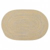 Colonial Mills Rug Flibustier Bright Yellow Oval