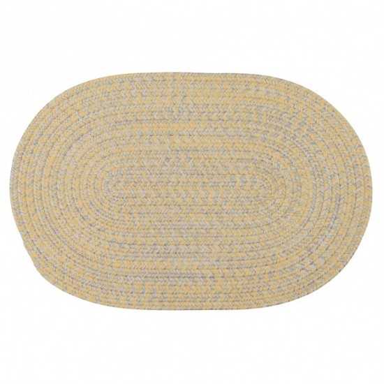 Colonial Mills Rug Flibustier Bright Yellow Round