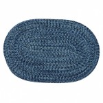 Colonial Mills Rug Flibustier Bright Blue Runner (Oval)