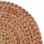 Colonial Mills Rug Flibustier Bright Orange Runner (Oval)