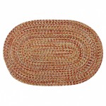 Colonial Mills Rug Flibustier Bright Orange Runner (Oval)