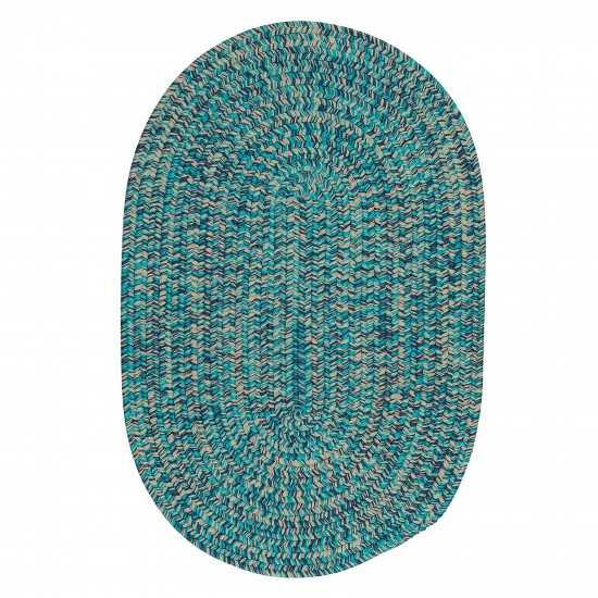 Colonial Mills Rug Flibustier Bright Turquoise Sample