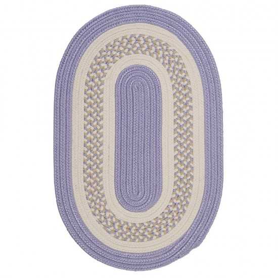 Colonial Mills Rug Flowers Bay Amethyst Oval