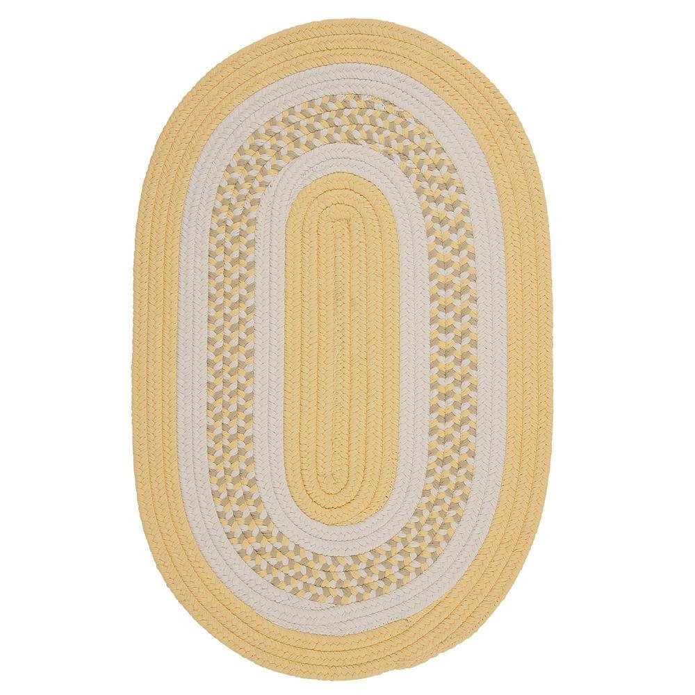 Colonial Mills Rug Flowers Bay Yellow Runner (Oval) Colonial Mills Rug Flowers Bay Yellow Runner (Oval)