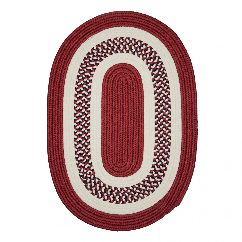 Colonial Mills Rug Flowers Bay Patriot Red Round Colonial Mills Rug Flowers Bay Patriot Red Round