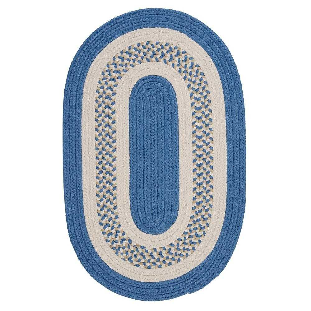 Colonial Mills Rug Flowers Bay Blue Round Colonial Mills Rug Flowers Bay Blue Round