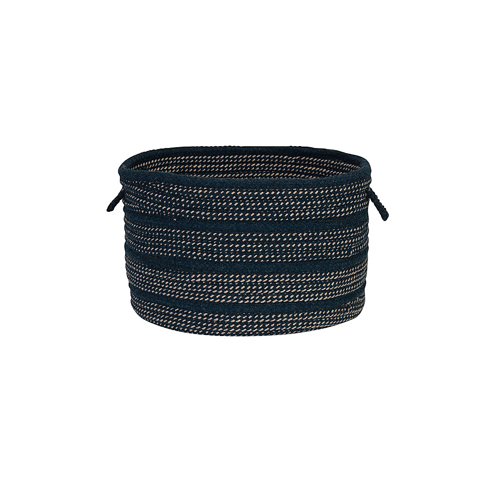 Colonial Mills Basket Garrison Basket Navy Round