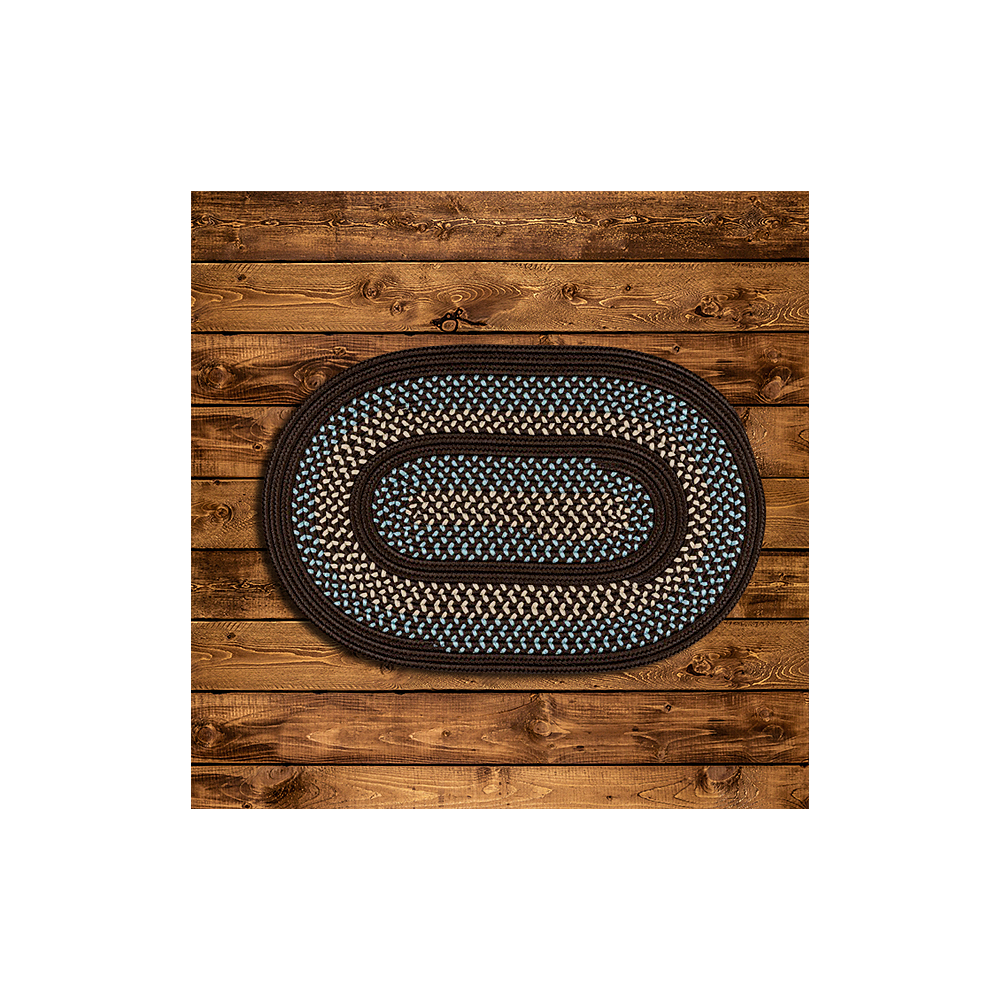 Colonial Mills Rug Georgetown Fudge Brown Runner (Oval)