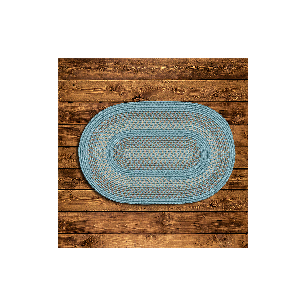 Colonial Mills Rug Georgetown Federal Blue Runner (Oval)