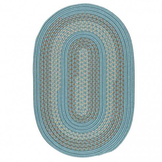 Colonial Mills Rug Georgetown Federal Blue Runner (Oval)