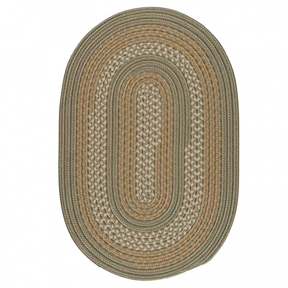 Colonial Mills Rug Georgetown Olive Oval