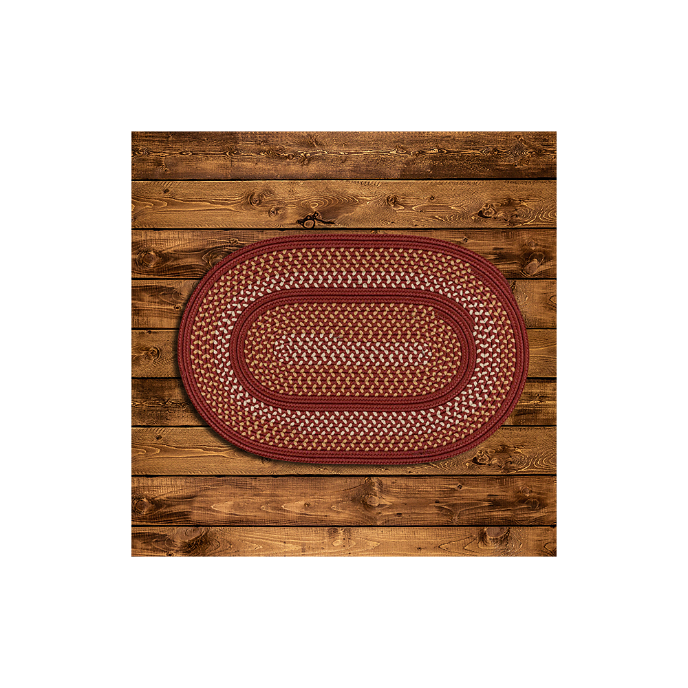 Colonial Mills Rug Georgetown Cedar Rose Runner (Oval)