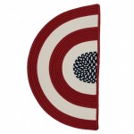 Colonial Mills Rug Glory Slice Red White & Blue Slice