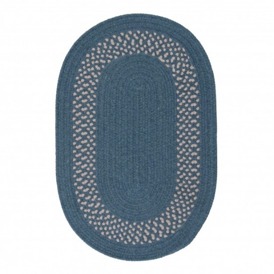 Colonial Mills Rug Grano Blue Round