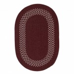 Colonial Mills Rug Grano Red Runner (Oval)