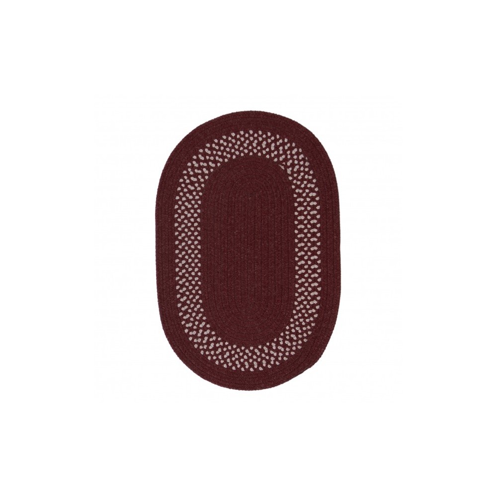 Colonial Mills Rug Grano Red Runner (Oval)