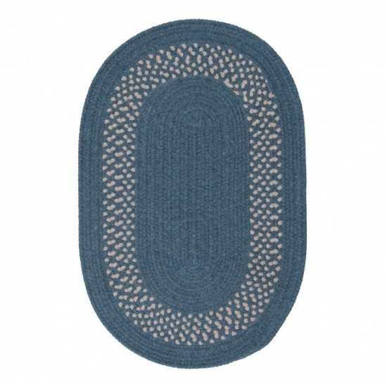 Colonial Mills Rug Grano Blue Round