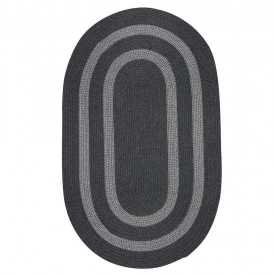 Colonial Mills Rug Graywood Charcoal Runner (Oval)