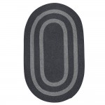 Colonial Mills Rug Graywood Charcoal Runner (Oval)