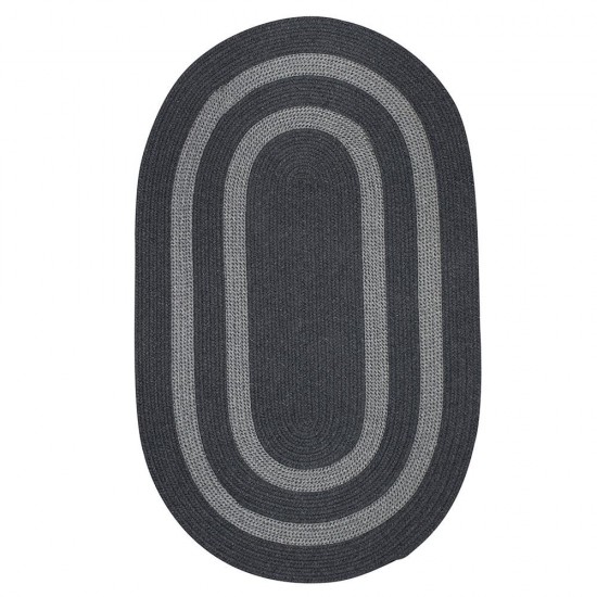 Colonial Mills Rug Graywood Charcoal Runner (Oval)