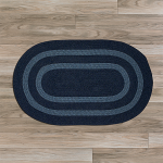 Colonial Mills Rug Graywood Navy Runner (Oval)