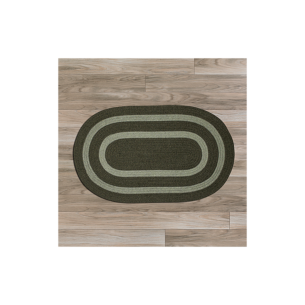 Colonial Mills Rug Graywood Moss Green Runner (Oval)