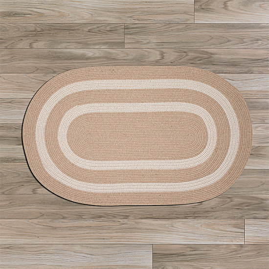 Colonial Mills Rug Graywood Natural Runner (Oval)