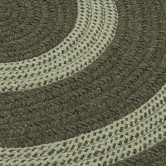 Colonial Mills Rug Graywood Moss Green Round