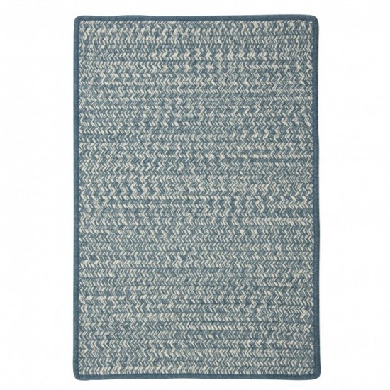 Colonial Mills Rug Hayley Tweed Blue Rectangle