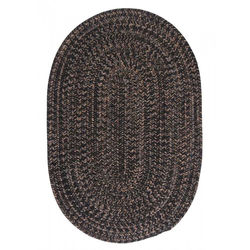 Colonial Mills Rug Hayward Black Runner (Oval)