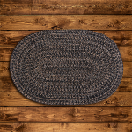 Colonial Mills Rug Hayward Black Runner (Oval)