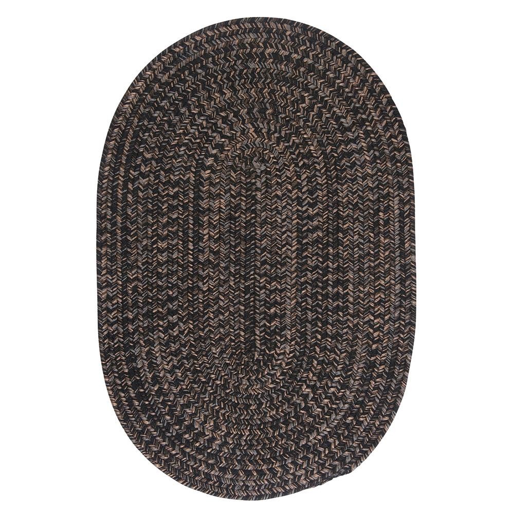 Colonial Mills Rug Hayward Black Runner (Oval)