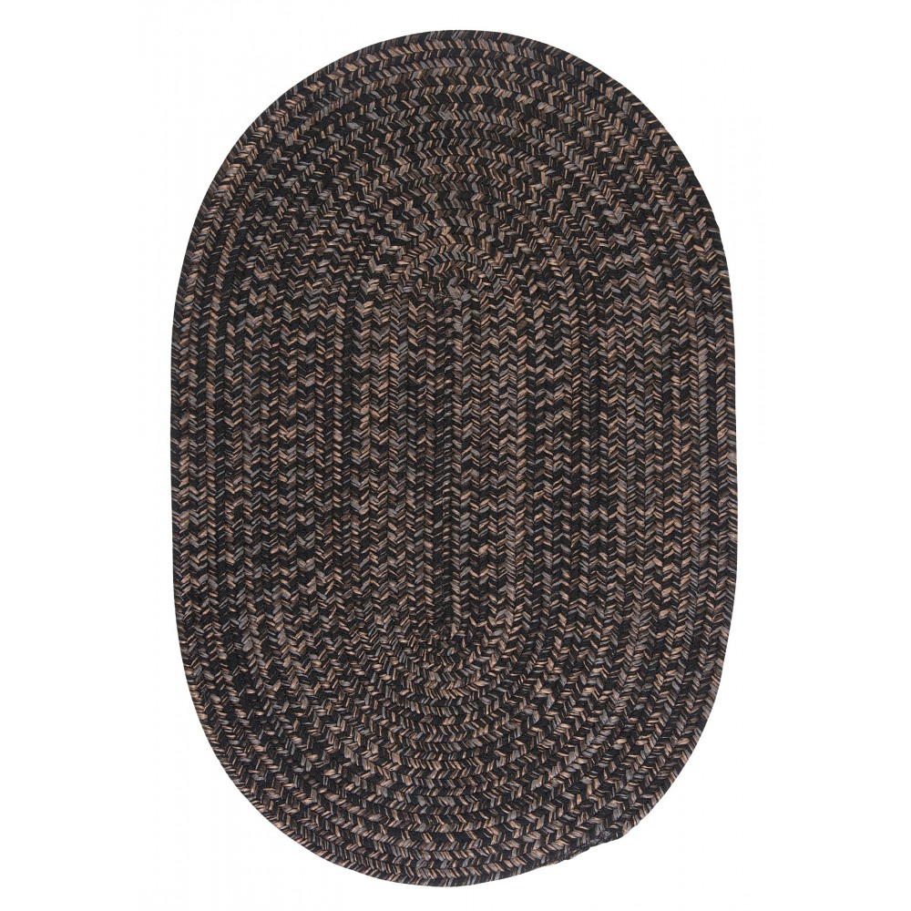 Colonial Mills Rug Hayward Black Round