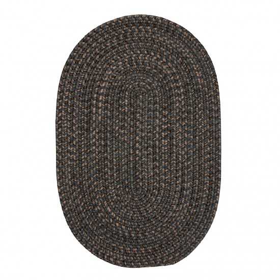 Colonial Mills Rug Hayward Charcoal Runner (Oval)