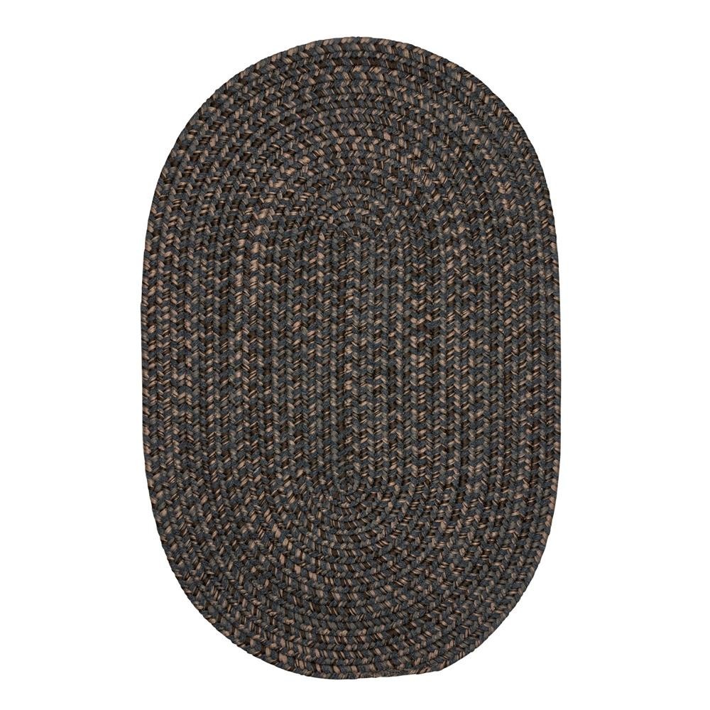 Colonial Mills Rug Hayward Charcoal Runner (Oval)