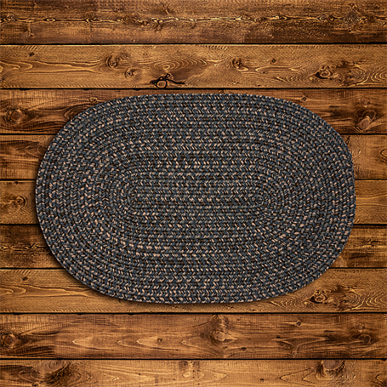 Colonial Mills Rug Hayward Charcoal Runner (Oval)