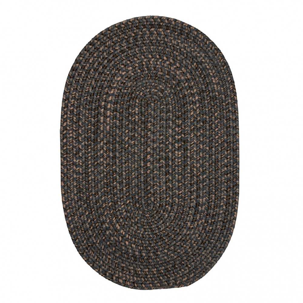 Colonial Mills Rug Hayward Charcoal Runner (Oval)