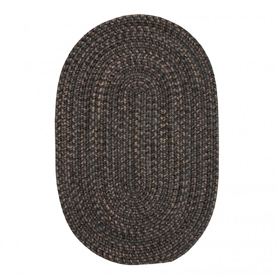 Colonial Mills Rug Hayward Charcoal Oval