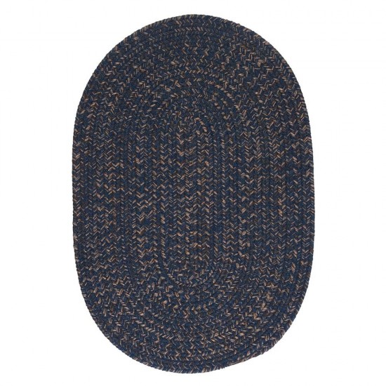 Colonial Mills Rug Hayward Navy Runner (Oval)