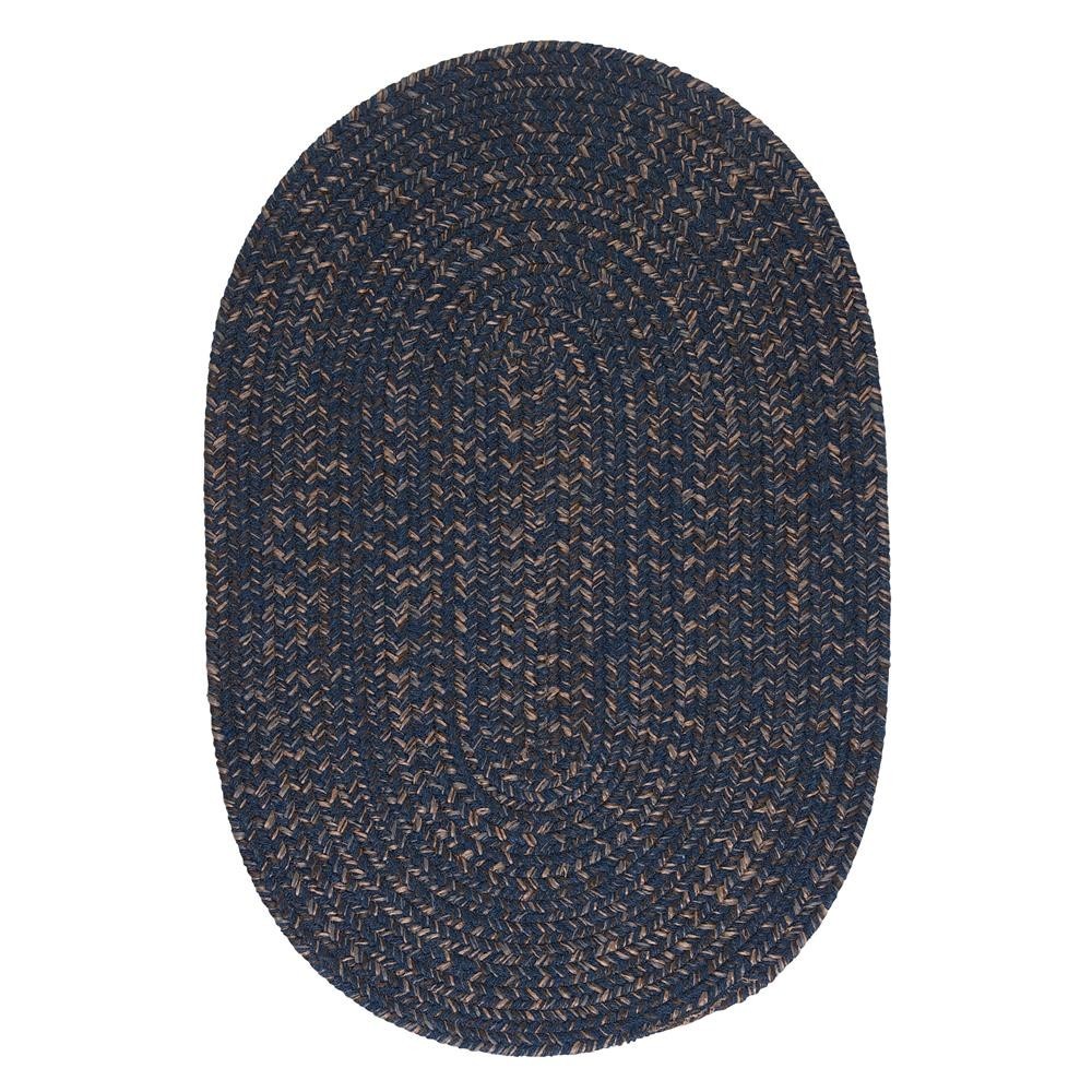 Colonial Mills Rug Hayward Navy Runner (Oval)