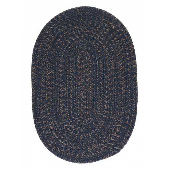 Colonial Mills Rug Hayward Navy Runner (Oval)