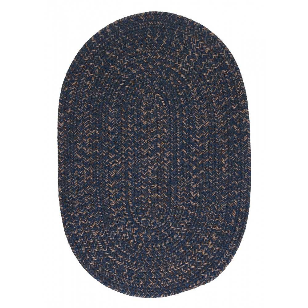 Colonial Mills Rug Hayward Navy Runner (Oval)