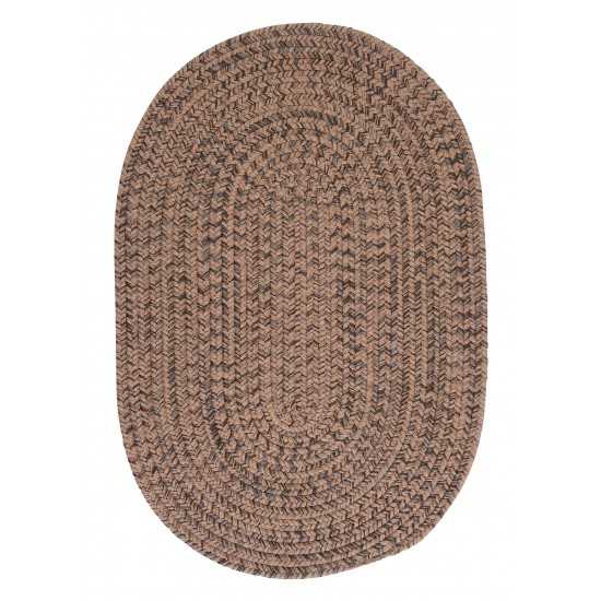 Colonial Mills Rug Hayward Mocha Runner (Oval)