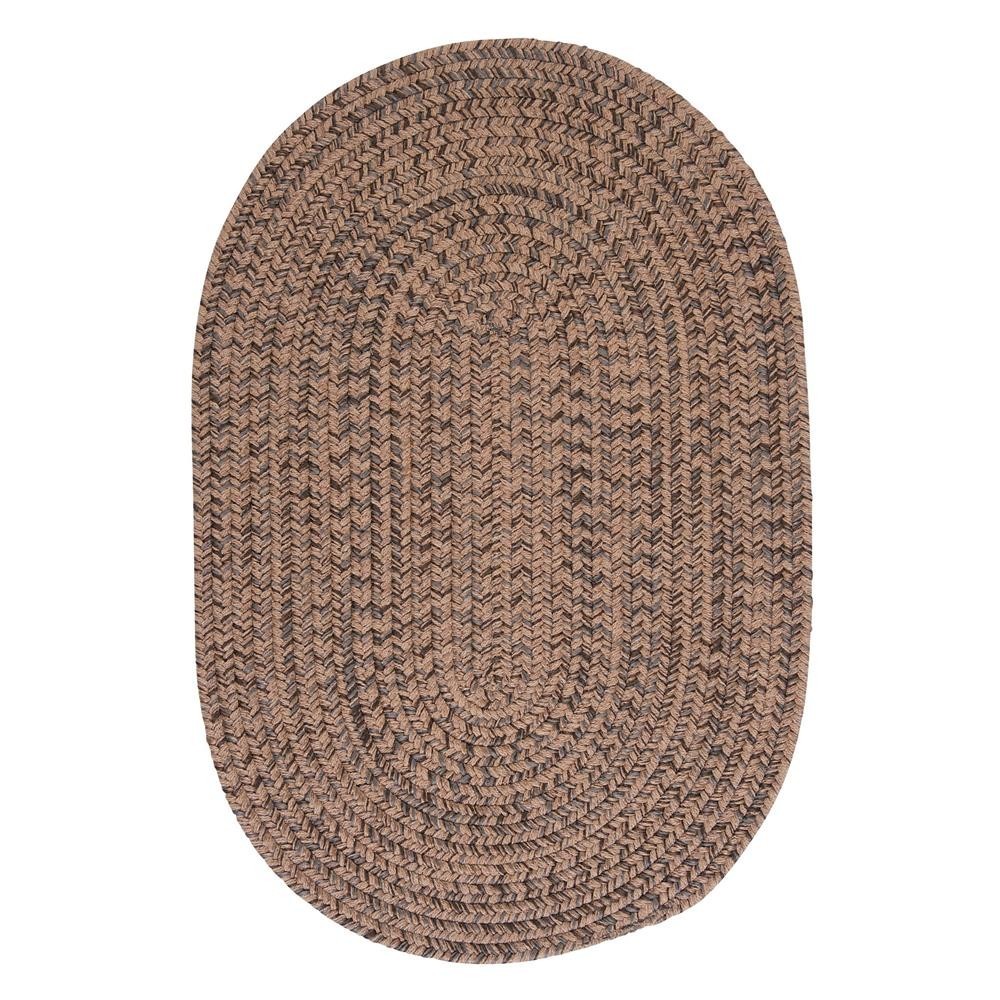 Colonial Mills Rug Hayward Mocha Oval