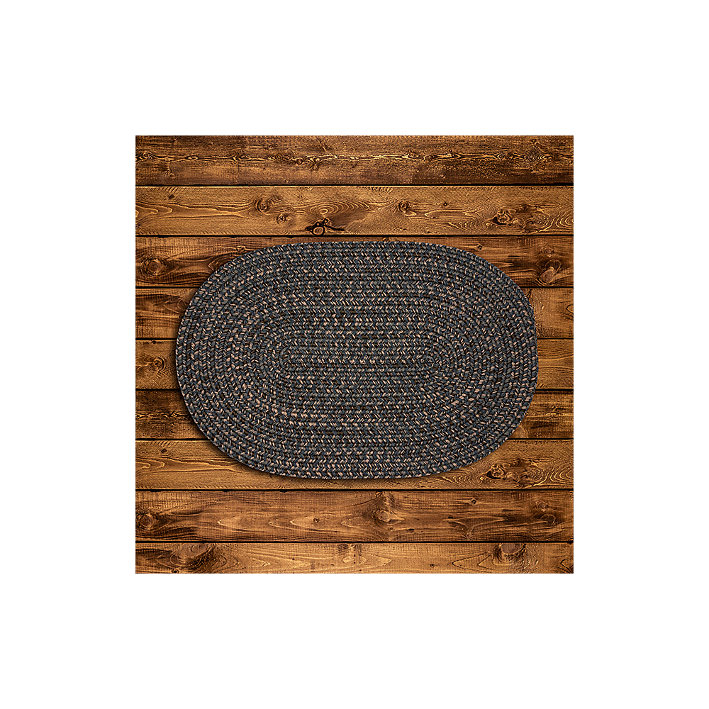 Colonial Mills Rug Hayward Charcoal Oval