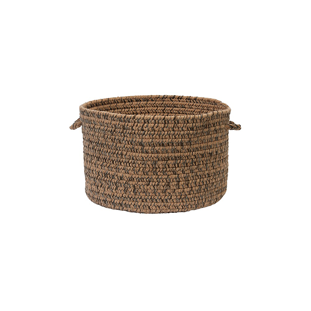 Colonial Mills Basket Hayward Mocha Round Colonial Mills Basket Hayward Mocha Round