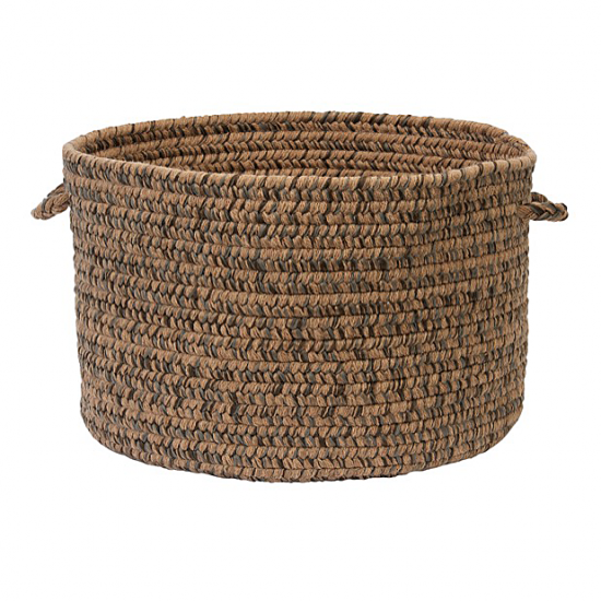 Colonial Mills Basket Hayward Mocha Round