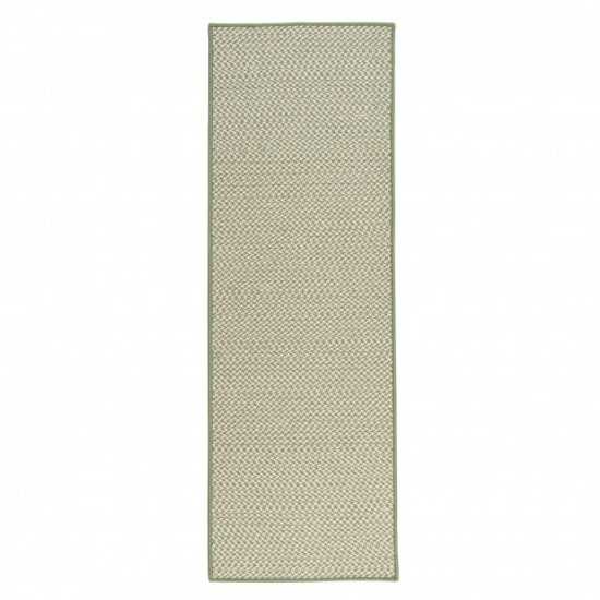 Colonial Mills Rug Herringbone Mudroom Runner Moss Green Runner (Rectangle)